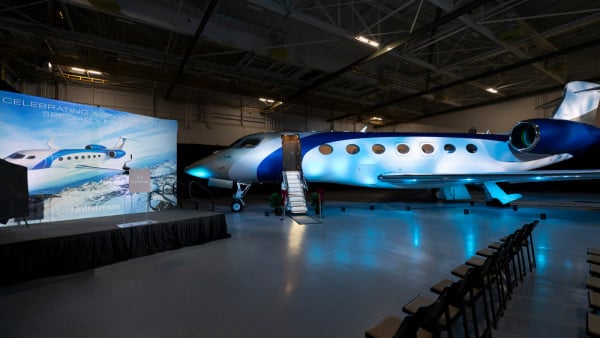 Gulfstream Deliver The First Of Their New Jet, The G500