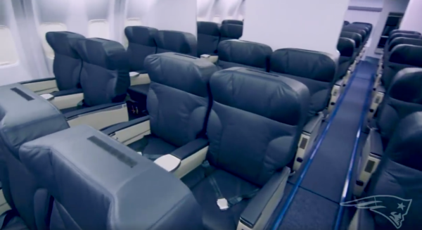 New England Patriots' Private Jet is a Custom Boeing 767-300ER and