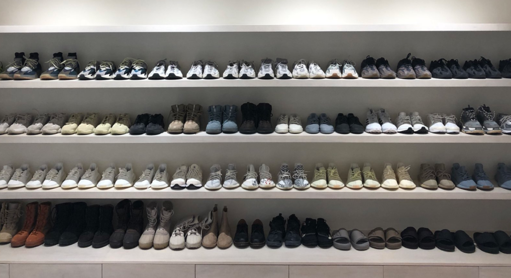 kanye west shoe collection