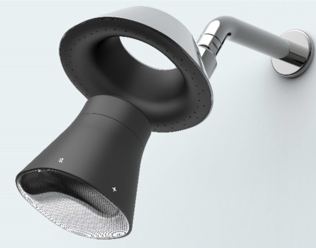 Introducing Kohler's AlexaEnabled Showerhead Speaker