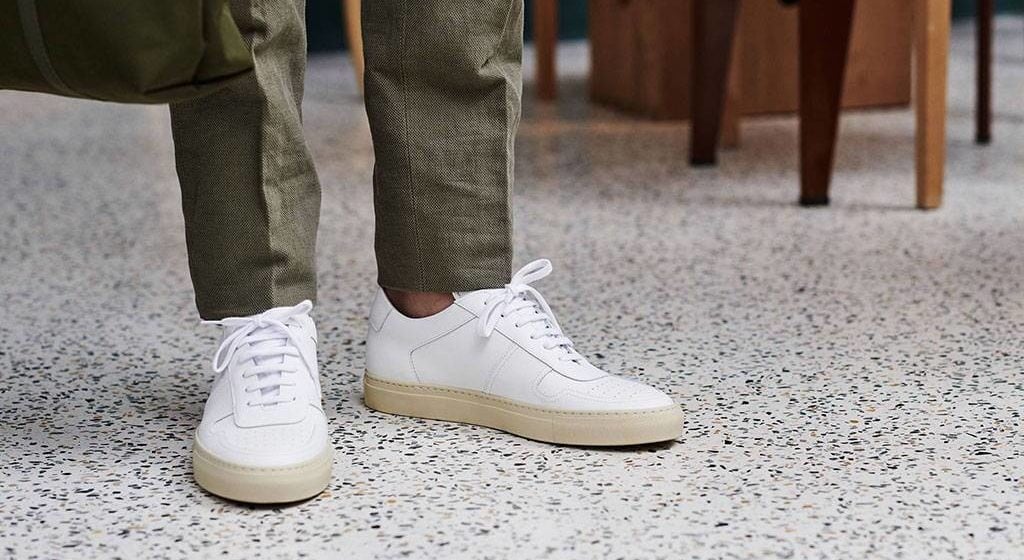 how clean white sneakers