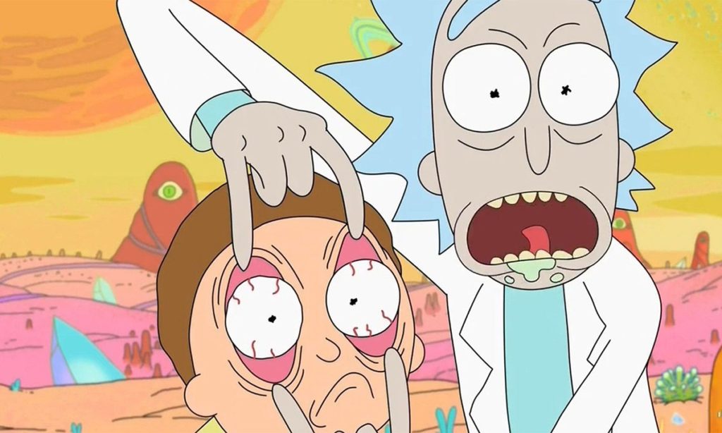 RICK VS PESSOA FÊNIX - Rick And Morty DUBLADO 