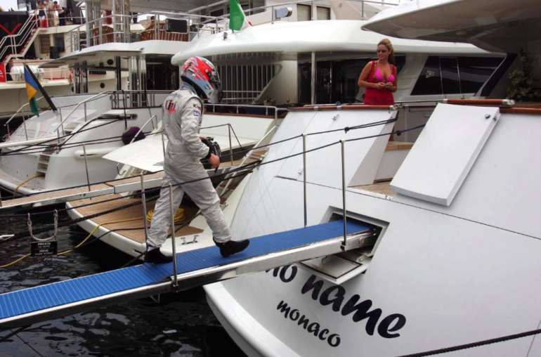 kimi monaco yacht