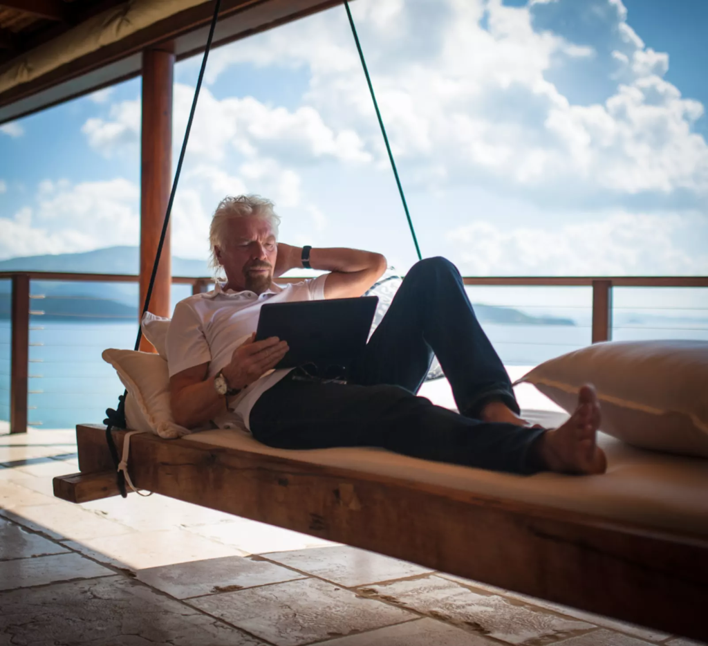 A Day In The Life Of Billionaire Richard Branson