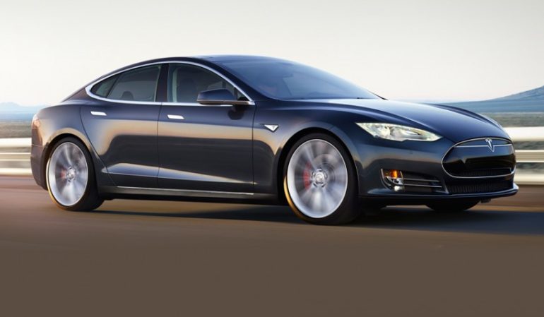 Tesla model s played