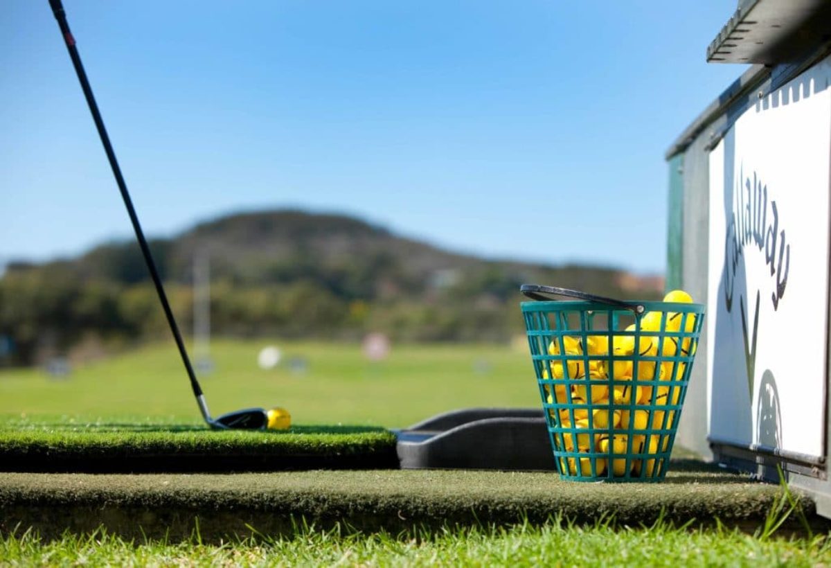 golf driving range with launch monitor near me