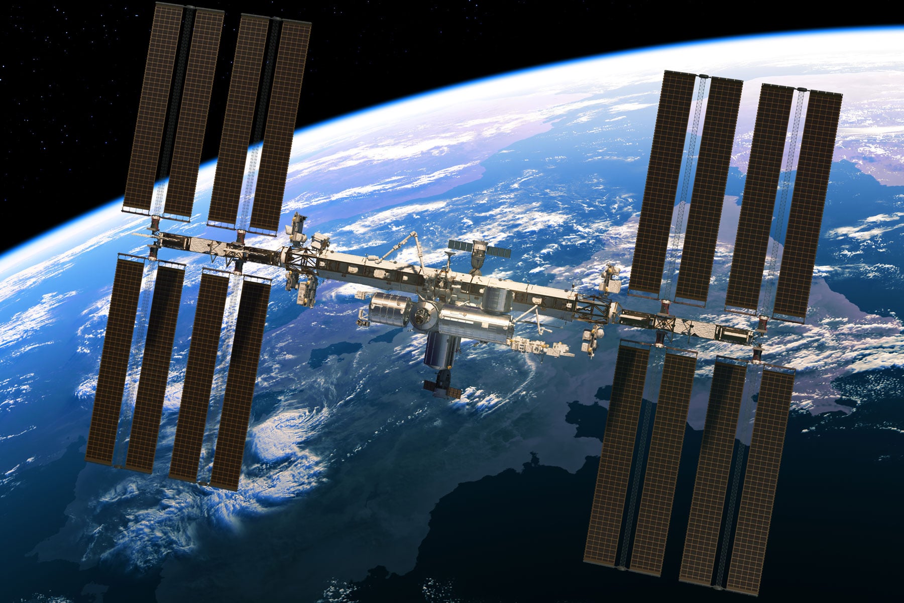 History Of The International Space Station Santaqust