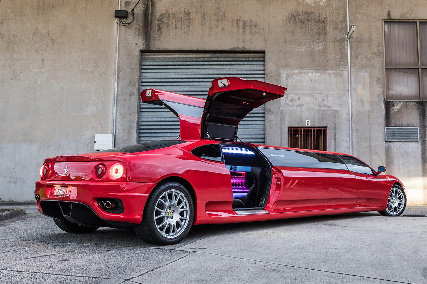 Ferrari Limousine in Melbourne