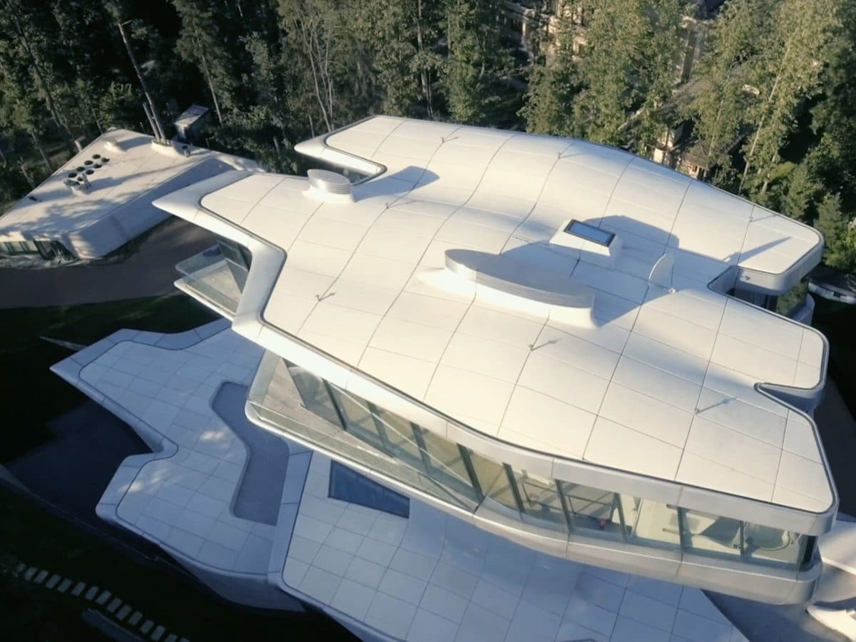 Capital Hill Residence The 185 Million Spaceship House By Zaha Hadid