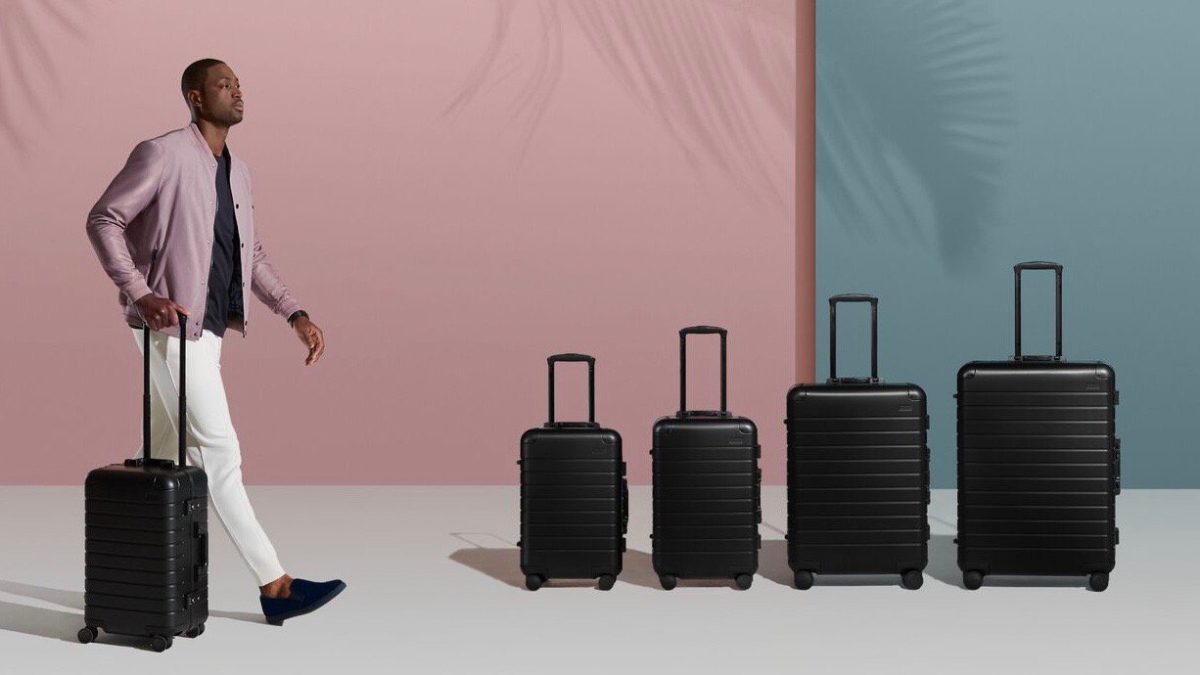 away brand suitcase