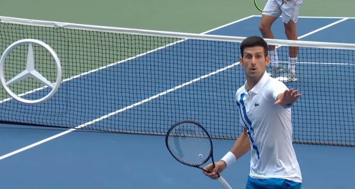 Novak Djokovic Disqualified At US Open After Tennis Ball Strikes Official