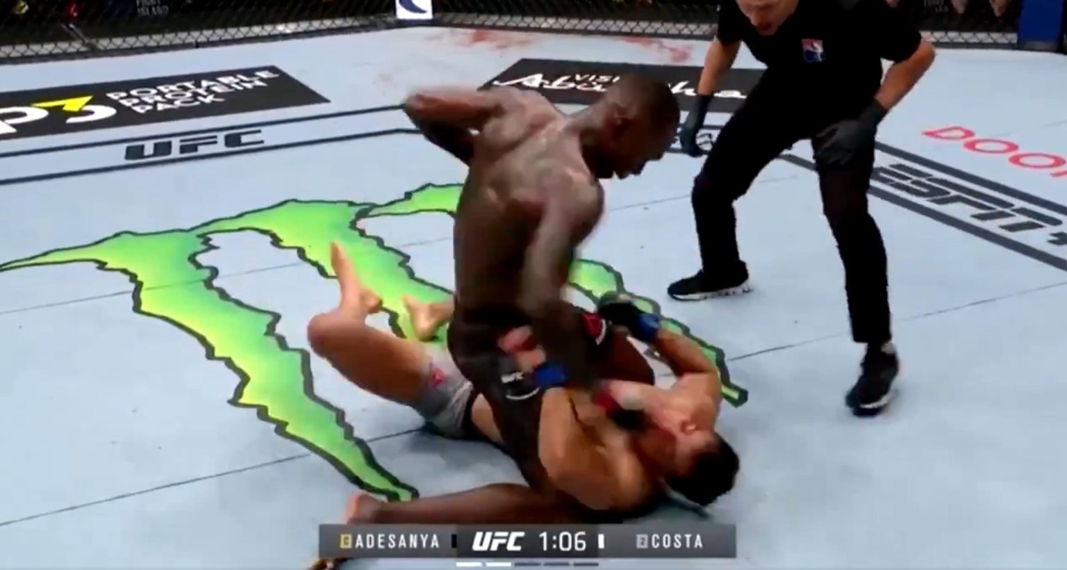 UFC 253: Israel Adesanya VS Paulo Costa Ends With A ...