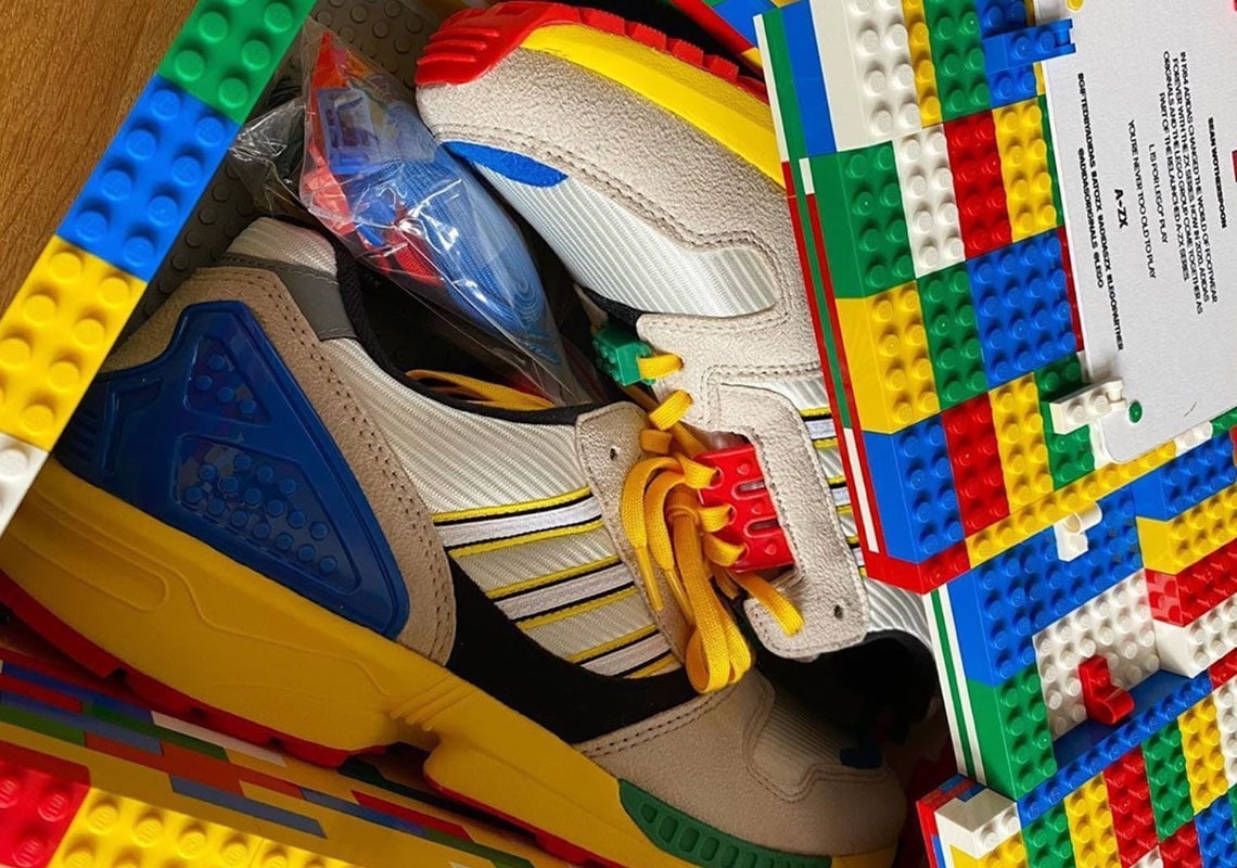 LEGO x adidas ZX-8000 Is Equal Parts Novelty & Statement