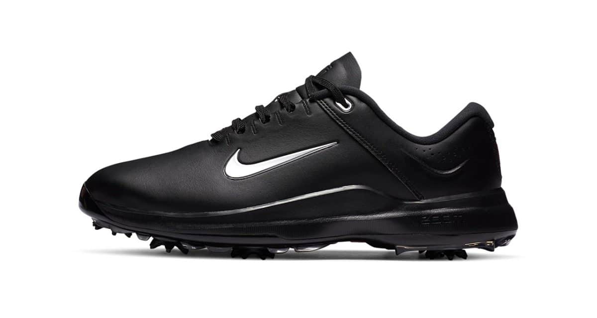 tiger woods black golf shoes