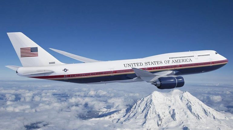 boeing ceo air force one