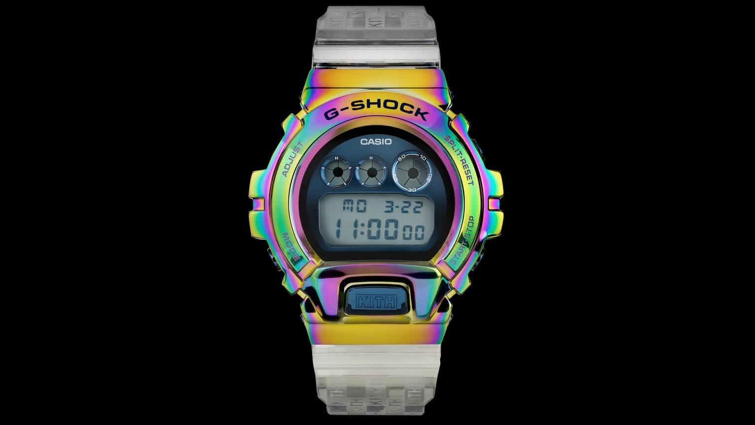 The Kith u0026 G-Shock GM-6900 Rainbow Edition Is A Technicolour Beast