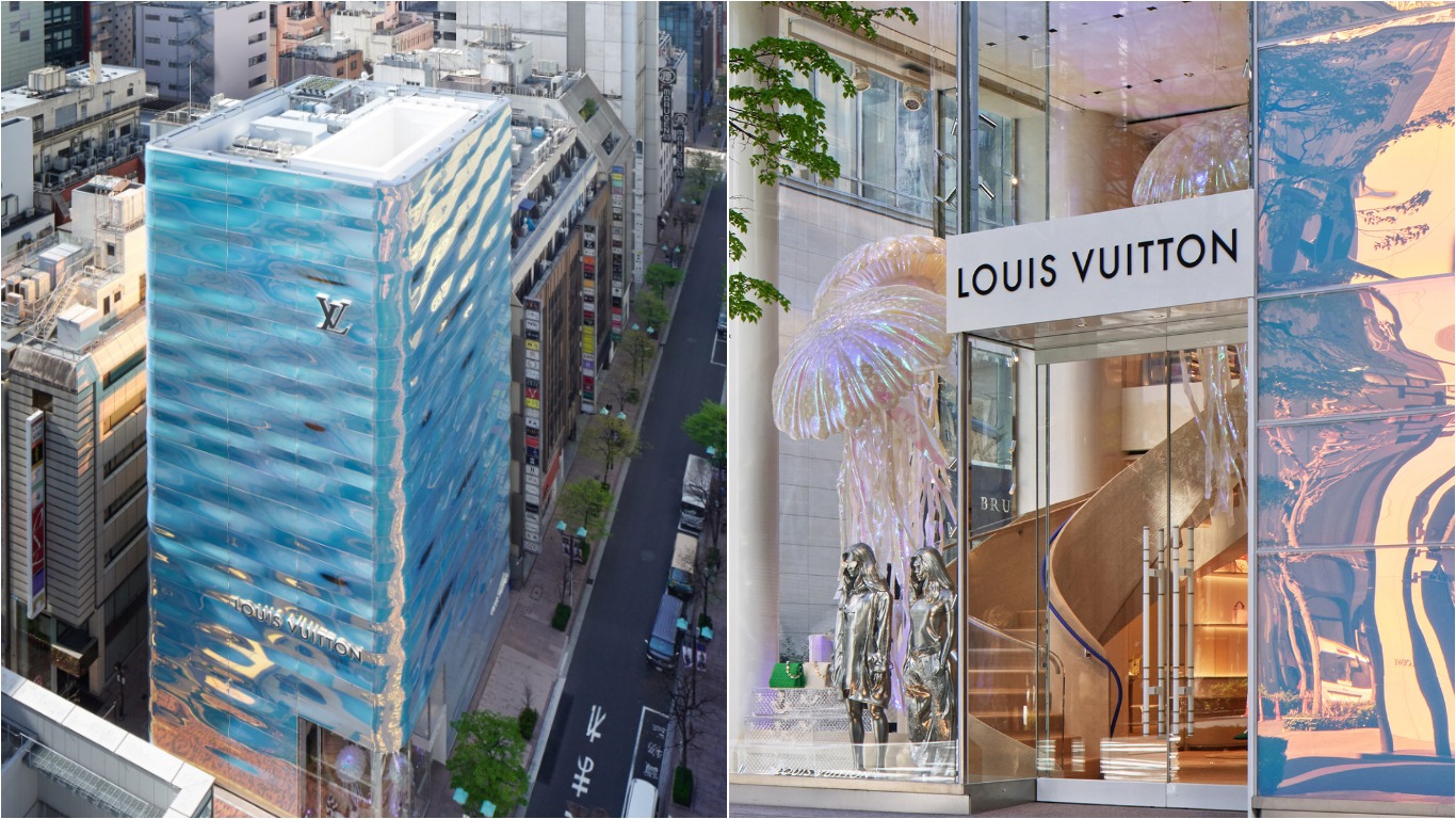 Louis Vuitton Flagship Store Tokyo Japan