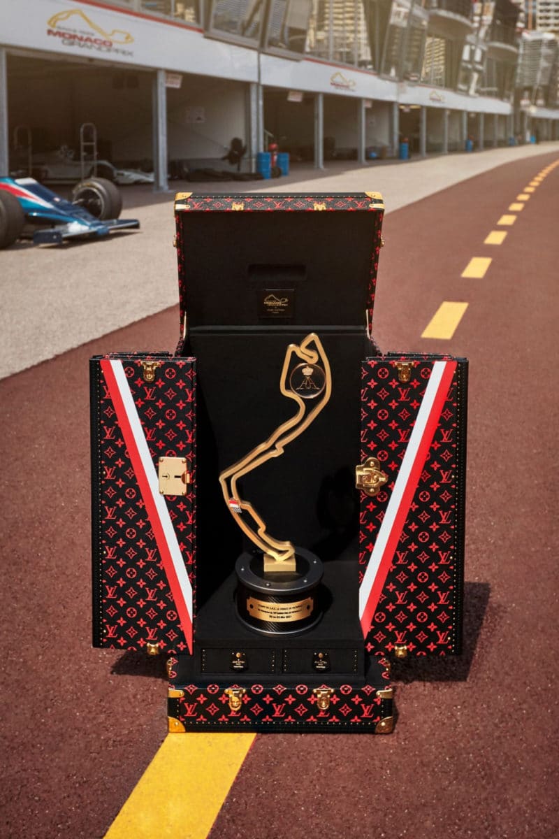 Which trophie is better: Monaco France Louis Vuitton Big Monke case. Shaped  like track layout. Elegant look. Probably most widely known trophie. -  iFunny Brazil