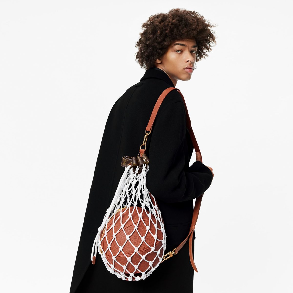 LVxNBA LV Ball in Basket M57974  Lv handbags, Trunk bag, Basketball  backpack