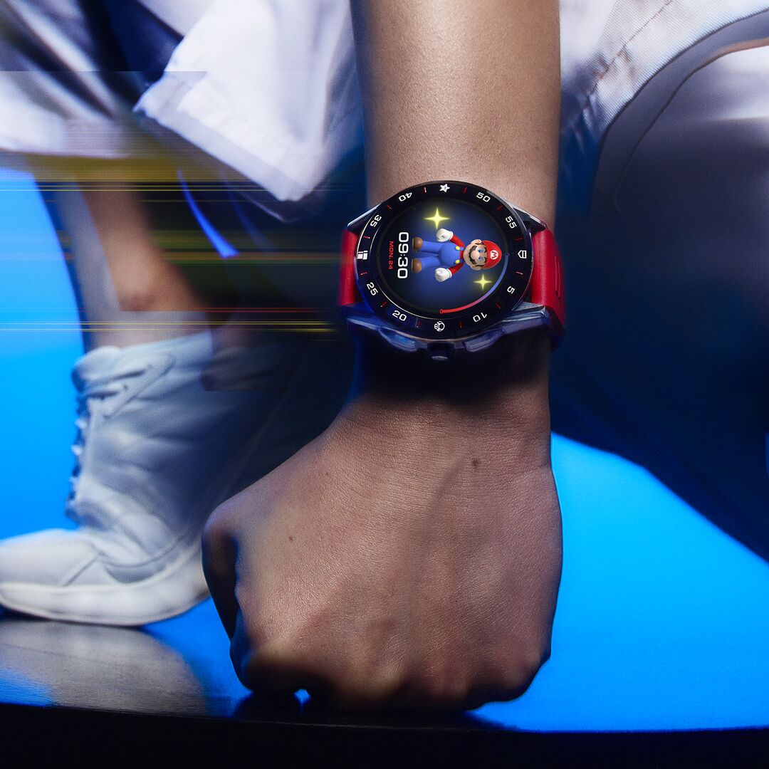 Super Mario graces the new TAG Heuer smartwatch