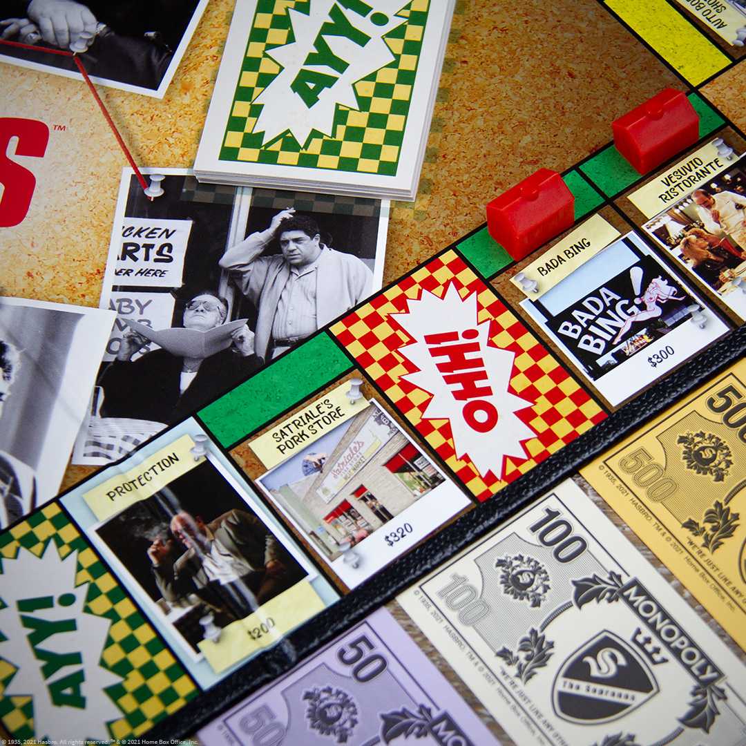 The Sopranos Monopoly Set Will Let You Earn Capo Status At Home