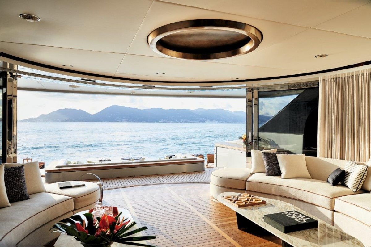 The Benetti Oasis 40m Deck Showcases A New Breed Of 'Beach Club'