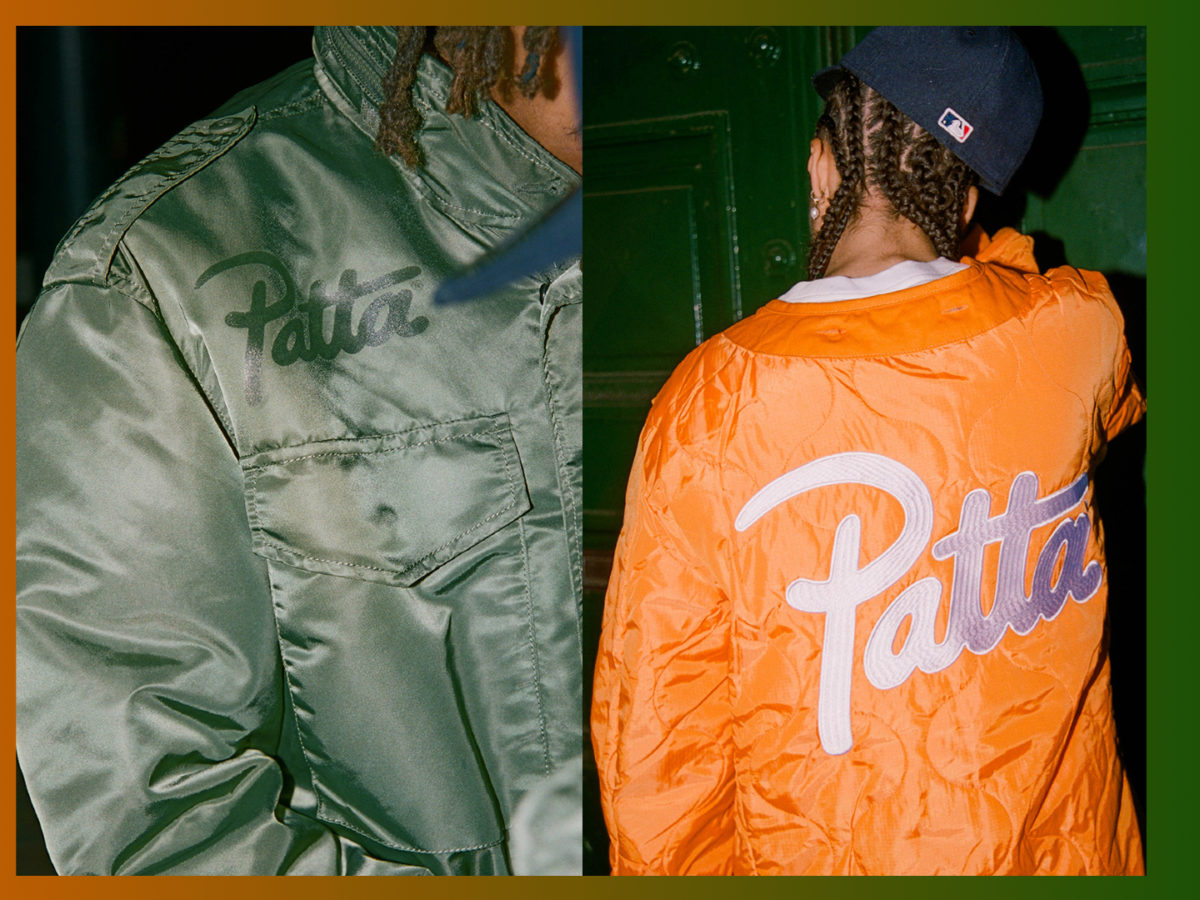 Patta Teams Up With Alpha Industries To Reimagine M-65 Field Jacket