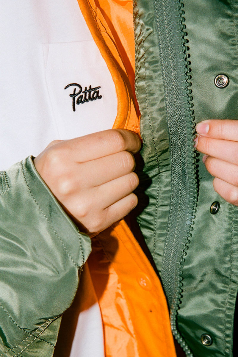 Patta Teams Up With Alpha Industries To Reimagine M-65 Field Jacket