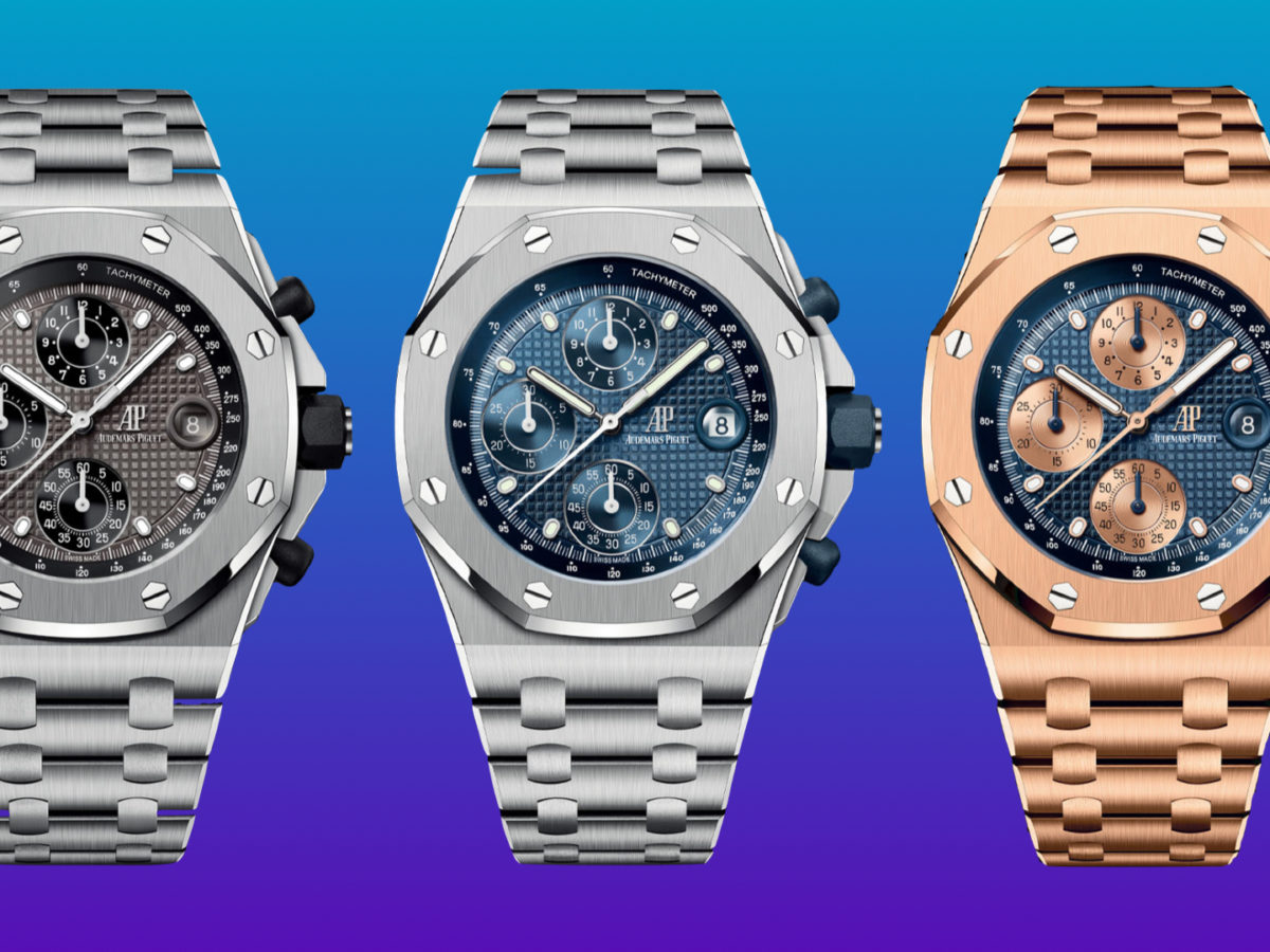 Audemars Piguet Goes Big With Three OG Royal Oak Offshore Chronographs