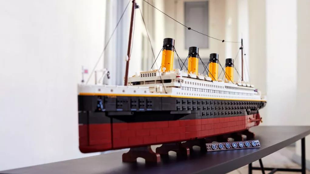 Titanic ship cheap lego set