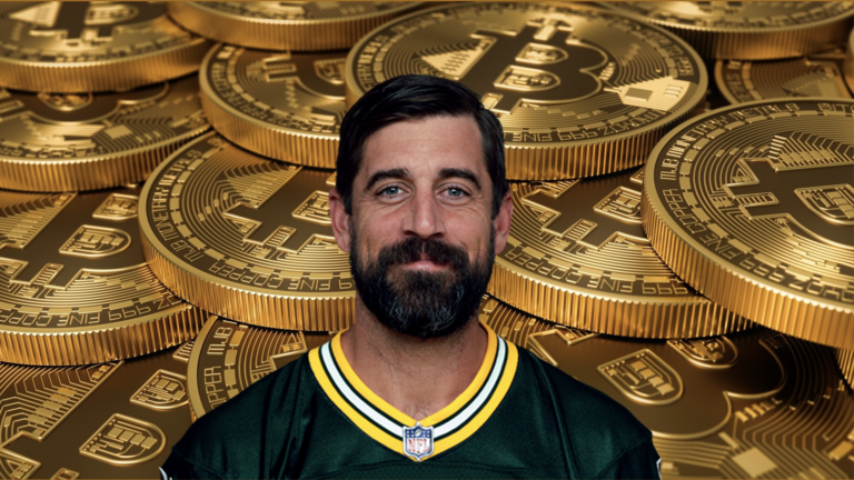 aaron rodgers gives bitcoin