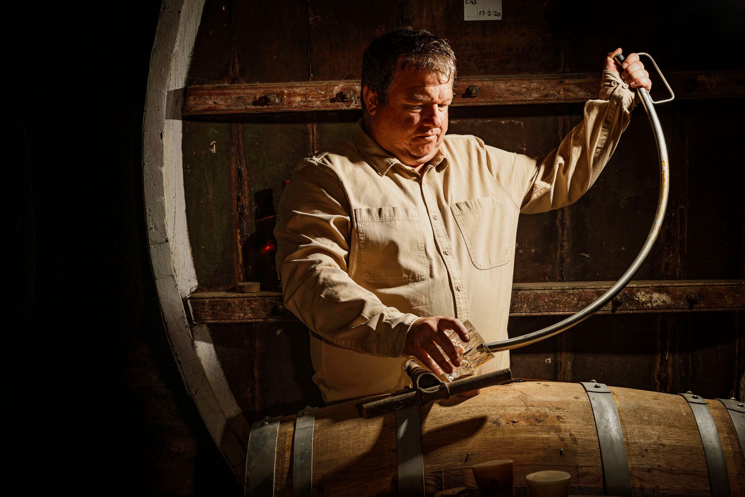 Morris Whisky Head Distiller Darren Peck