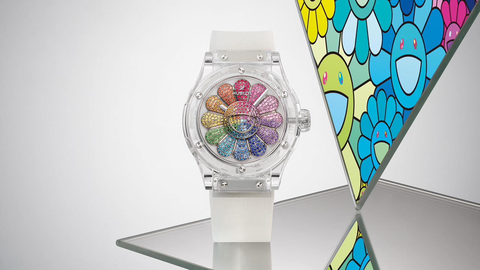 Amazing Rolex Sea Dweller watch with Takashi Murakami dial. Takashi Murakami  is an internationally prolific contemporar…