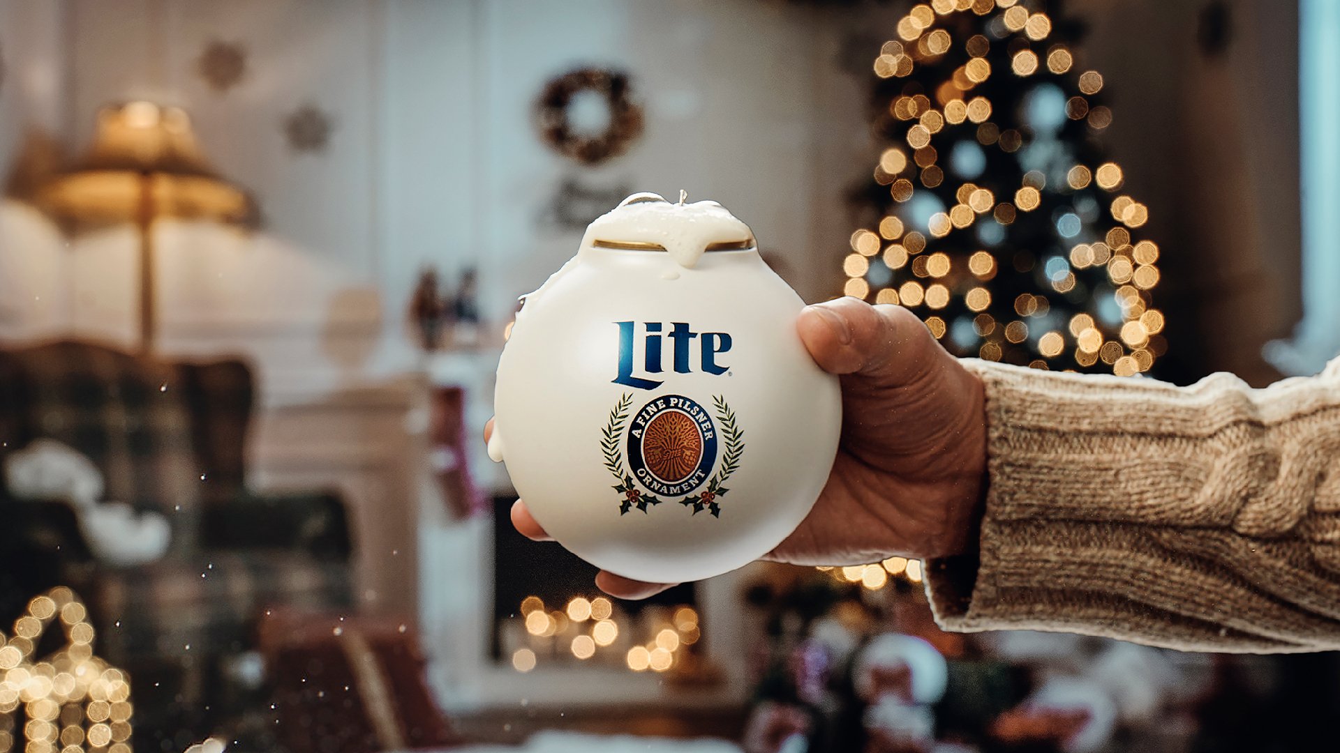 Miller Lights Christmas 2022 Miller Lite Unveils Drinkable Christmas Beer Ornaments