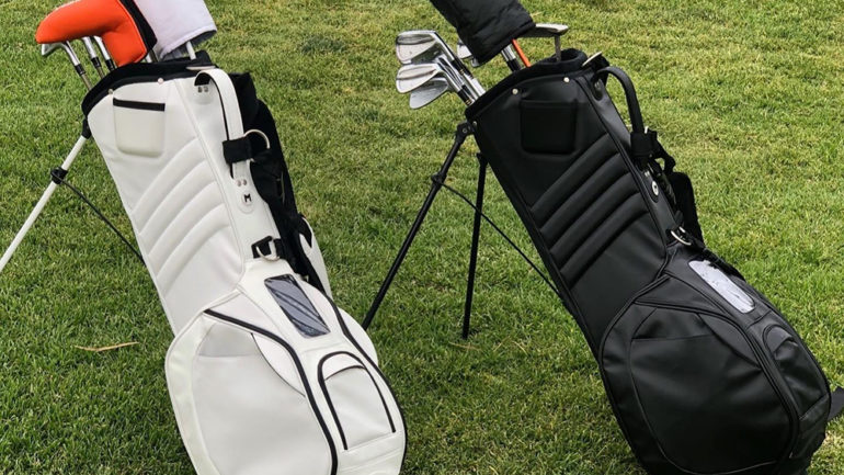 MNML MV2 Golf Bag: Solar-Powered With Built-In Speakers & Beer Pouch