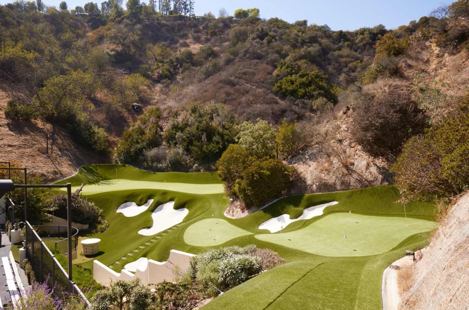 Mark Wahlberg Backyard Golf Course Ready To Be Green With Envy?