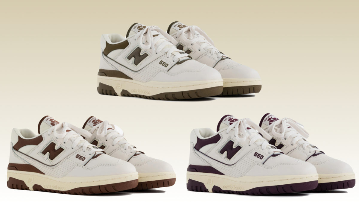 New balance 550 brown