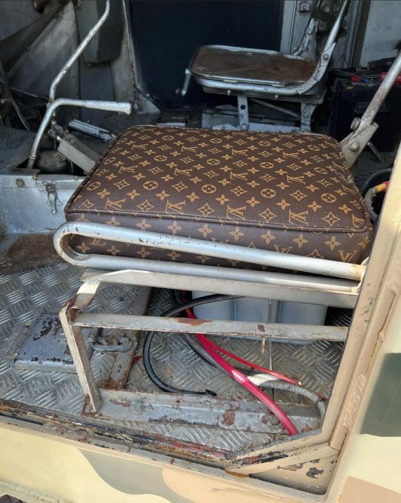 Rick Ross Rolls Out Louis Vuitton Tanks For His Upcoming Car Show