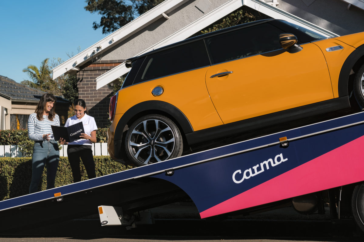 Carma car start-up