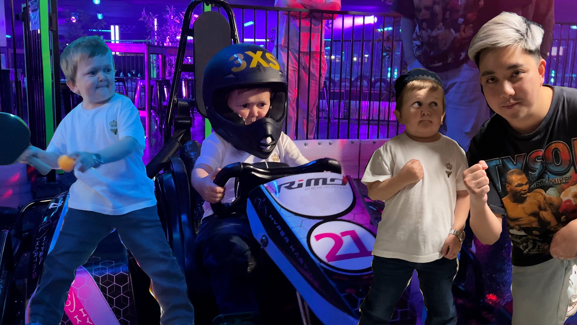 We Took Hasbulla Go-Karting In Sydney Last Night - Boss Hunting