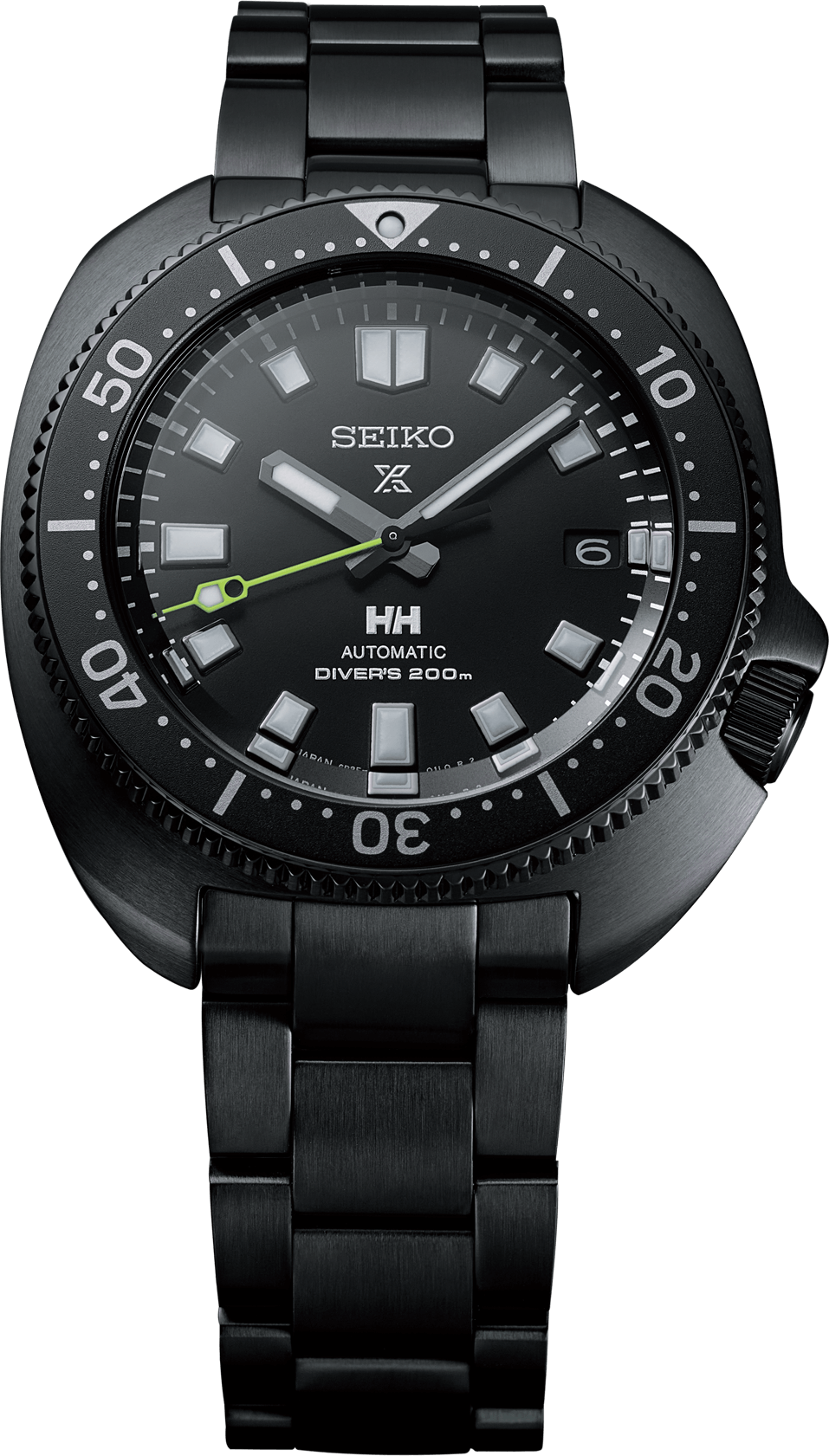 Seiko Helly Hansen Link Up For A Murdered Out Dive Collaboration