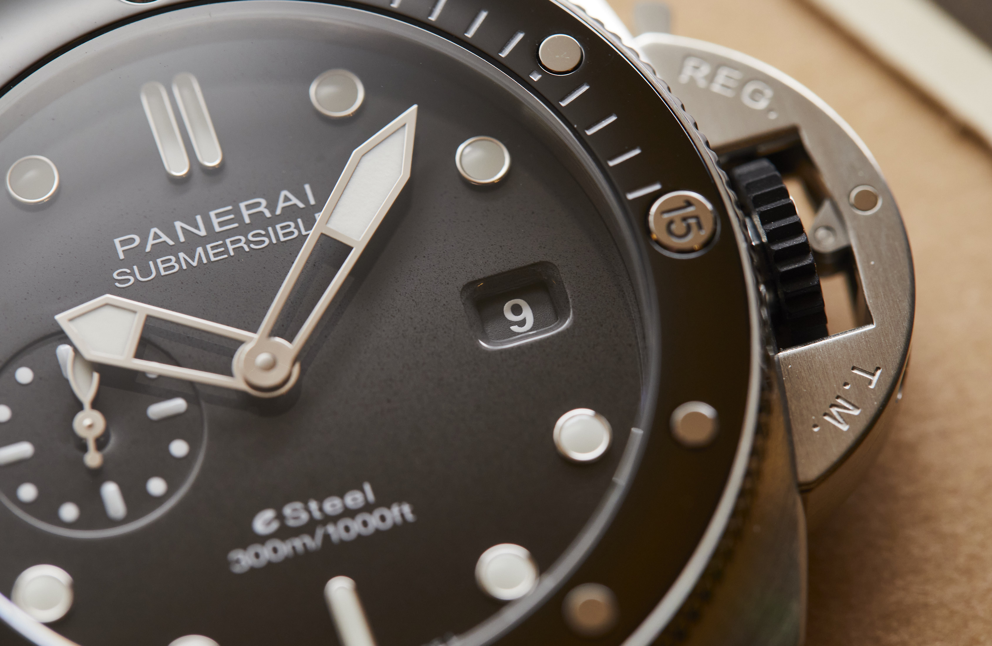 Panerai s Submersible QuarantaQuattro eSteel Collection Is A