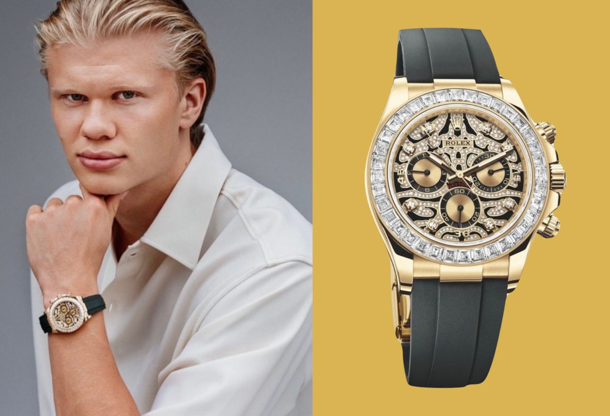 Erling Haaland Watch Collection Impresses the Watch Community