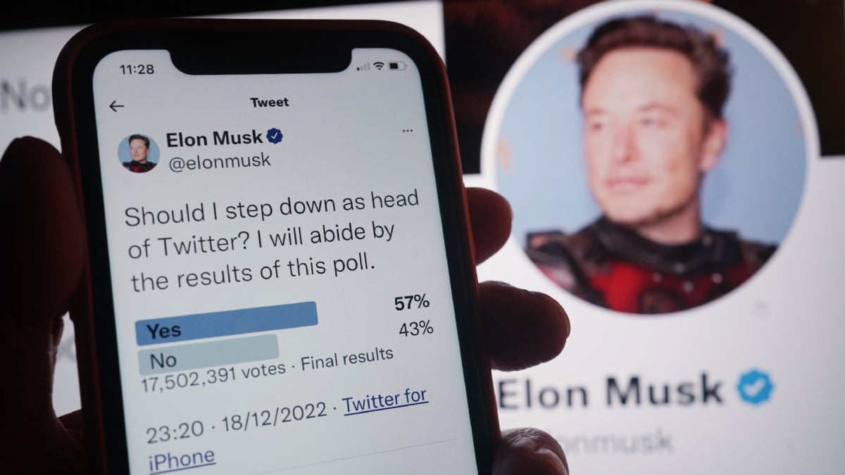 Elon Musk Promises To Step Down As Twitter Ceo After Poll Vote 1272