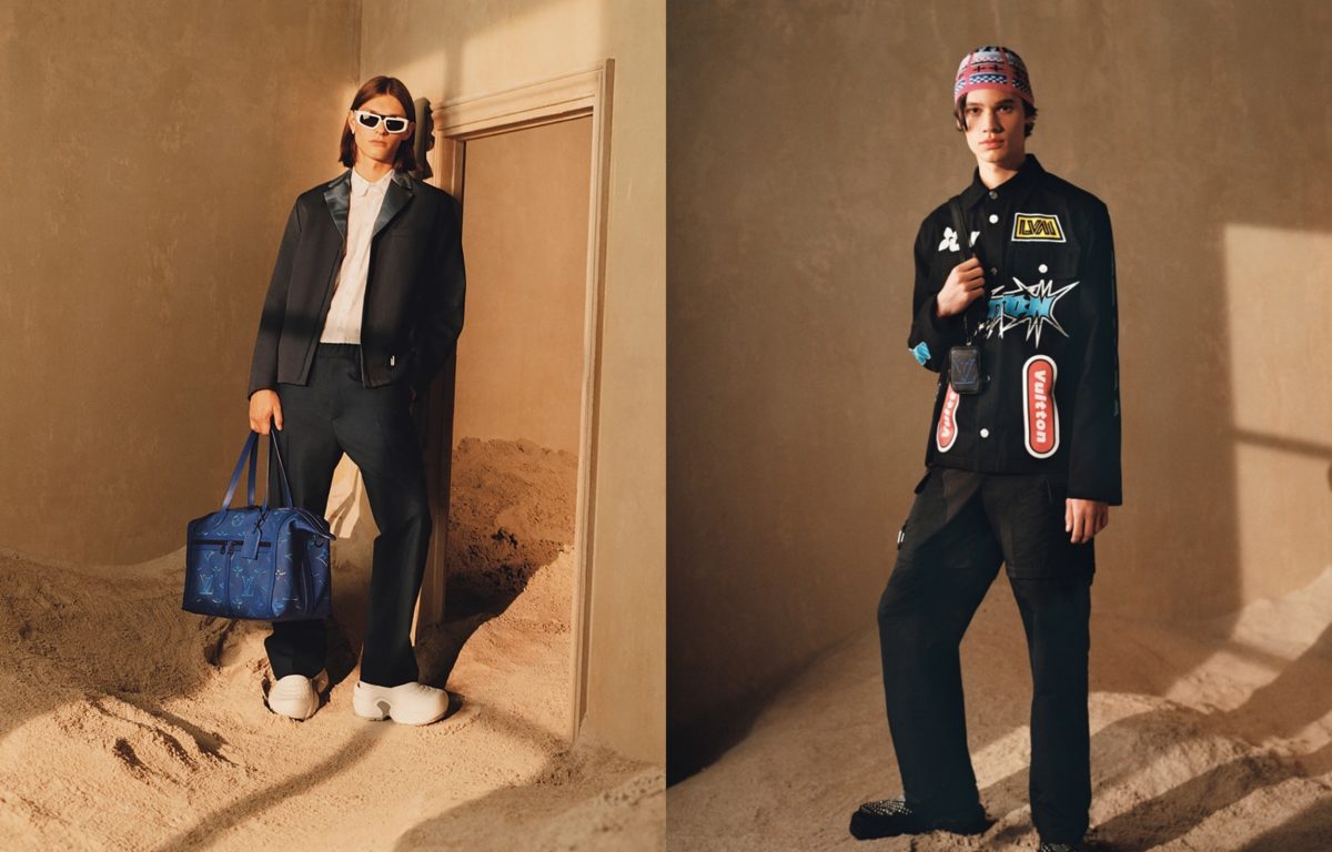 Louis Vuitton Men's Pre Fall 2023: A Tale of Two Ecosystems - V Magazine