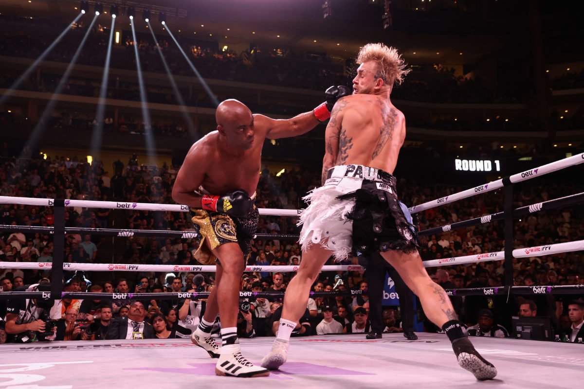 Jake Paul MMA PFL - Anderson Silva Boxing Match
