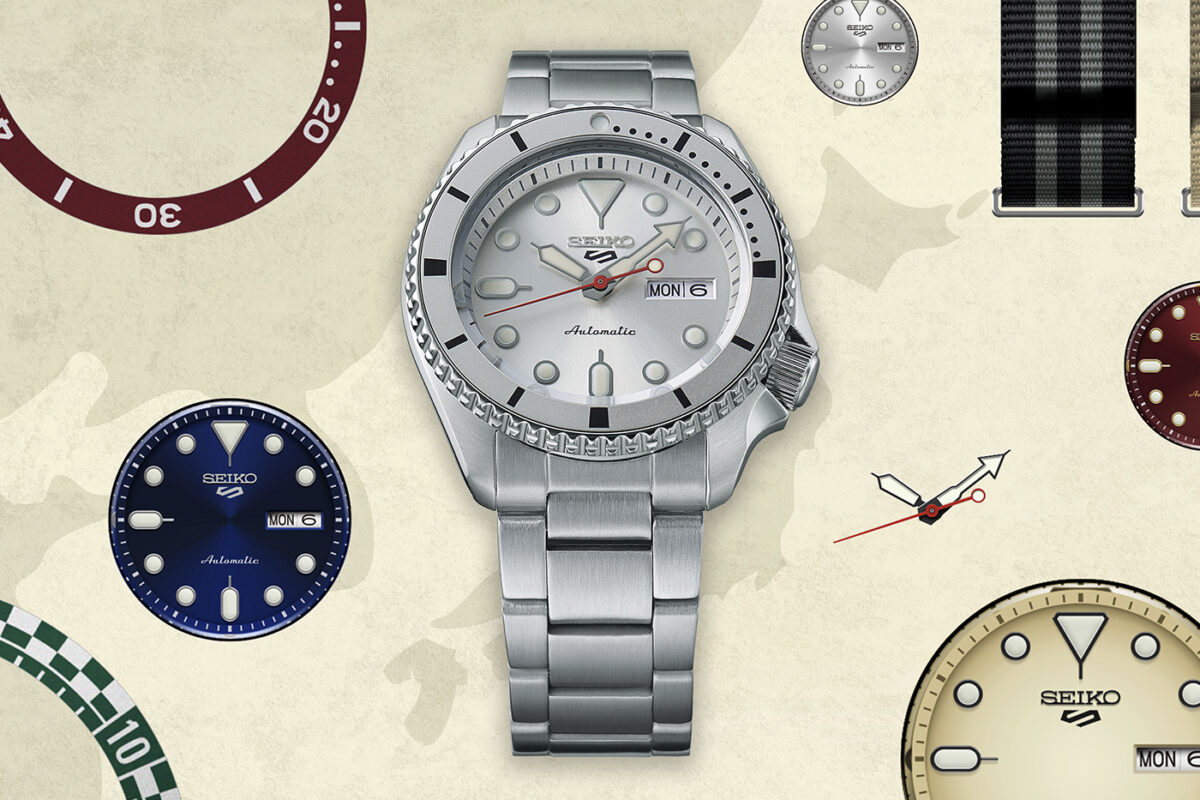 The Seiko 5 Celebrates Its 55th Anniversary With The Customise