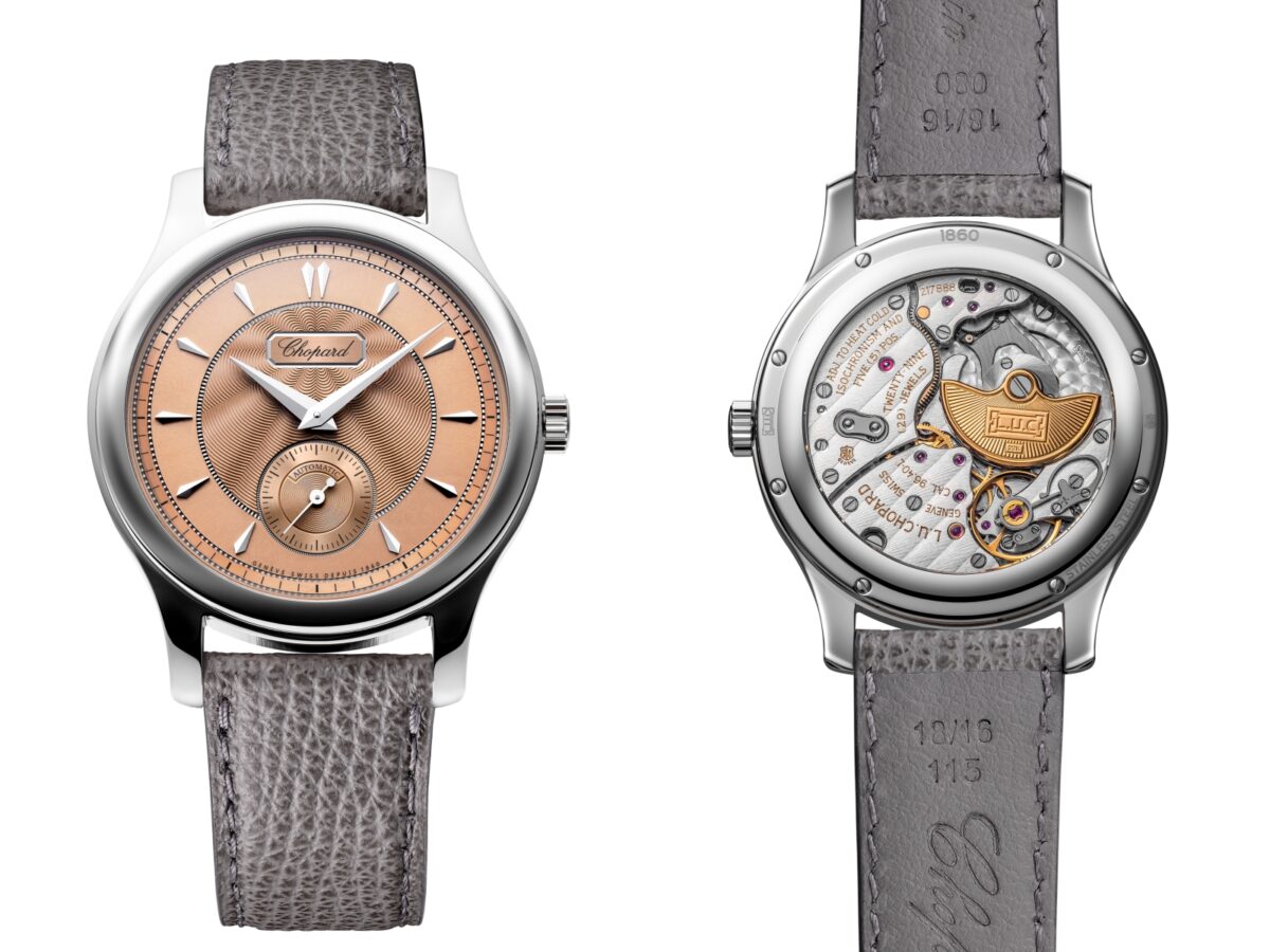 Chopard Returns To A Classic With The L.U.C. 1860 In Lucent Steel