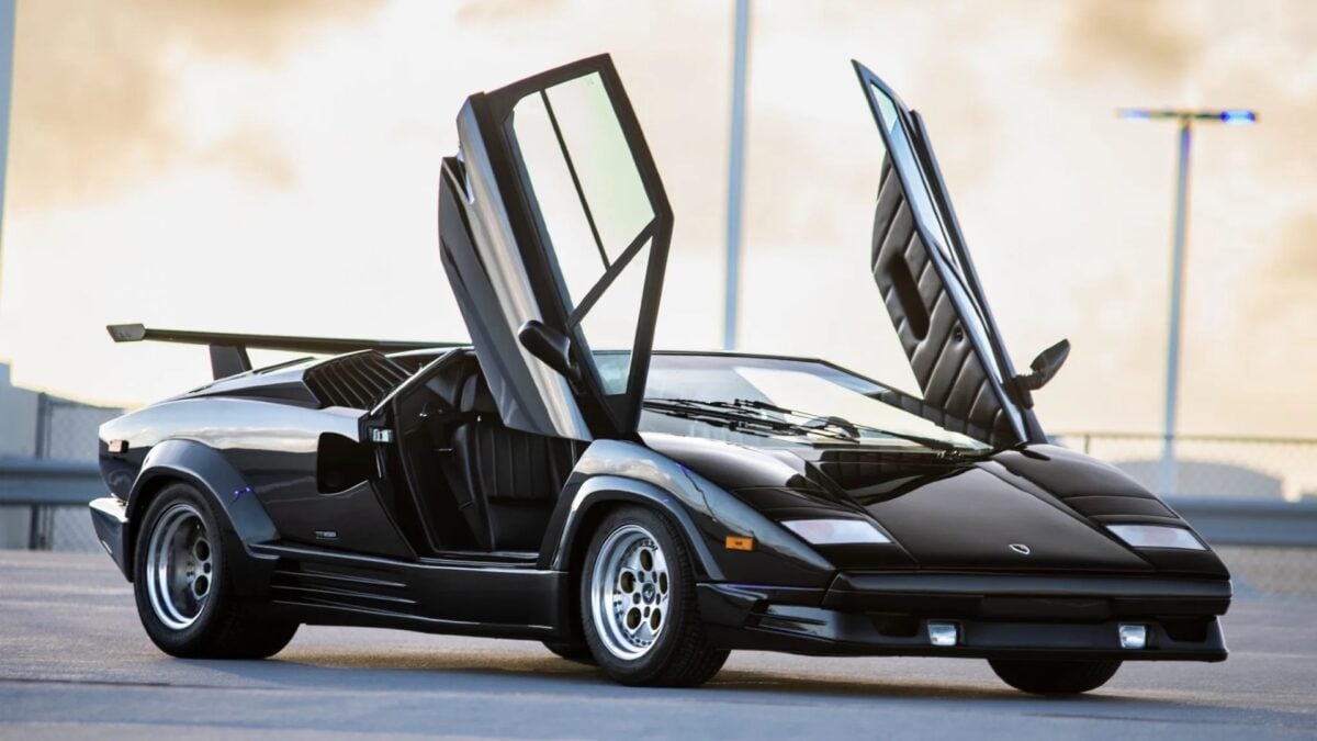 Rod Stewart's 1989 Lamborghini Countach 25th Anniversary Is Up For Sale