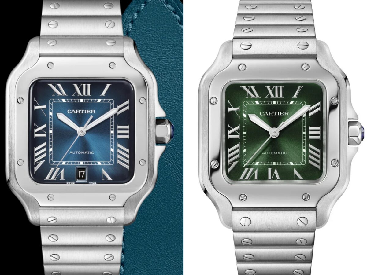 This Green Dial Santos Is Cartier s Best Release Of 2023 Thus Far